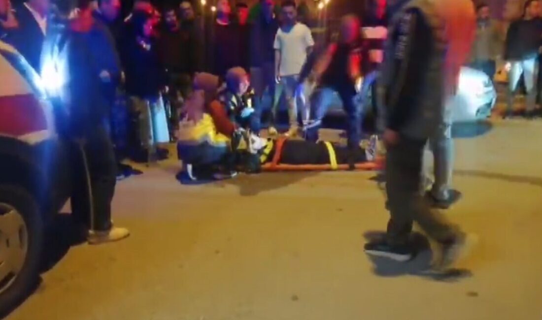 Yalvaç ilçesinde meydana gelen trafik kazasında motosikletle çarpışan bir aracın