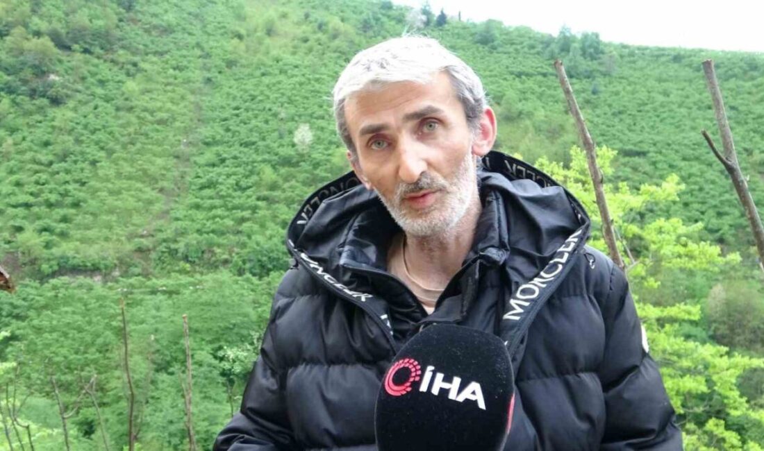 Güce ilçesine bağlı Sarıyer köyünde meydana gelen olayda aracıyla yamaçtan