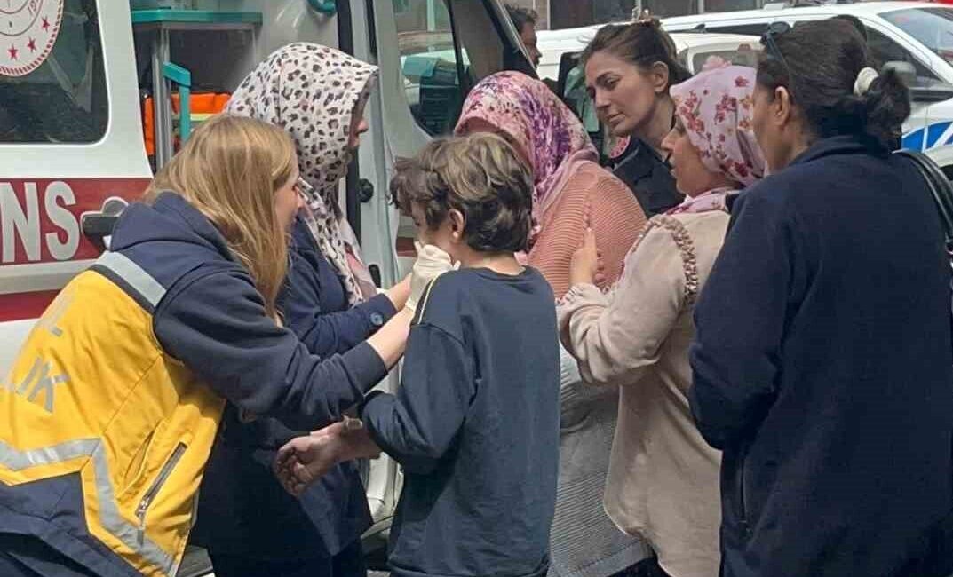 Tekirdağ ilinde meydana gelen yangında, özel ihtiyaç sahibi 10 yaşındaki