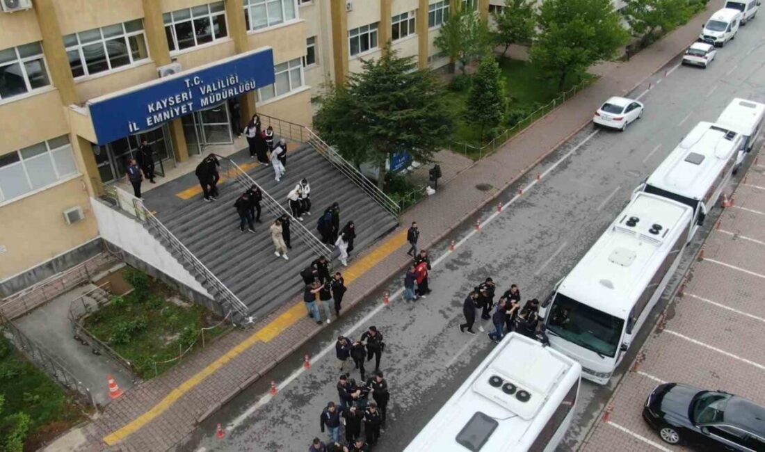 Yasa dışı bahis operasyonu, Kayseri merkezli 19 ilde gerçekleştirildi ve
