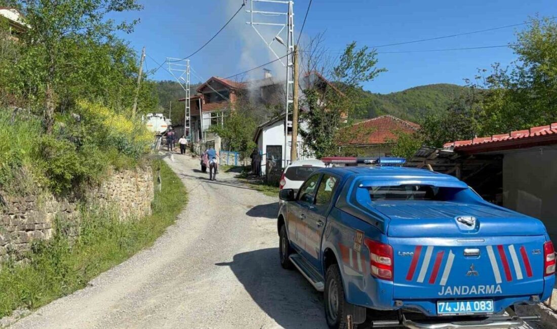 Bartın’ın Ulus ilçesine bağlı Küllü köyü Yukarı Mahalle’de meydana gelen