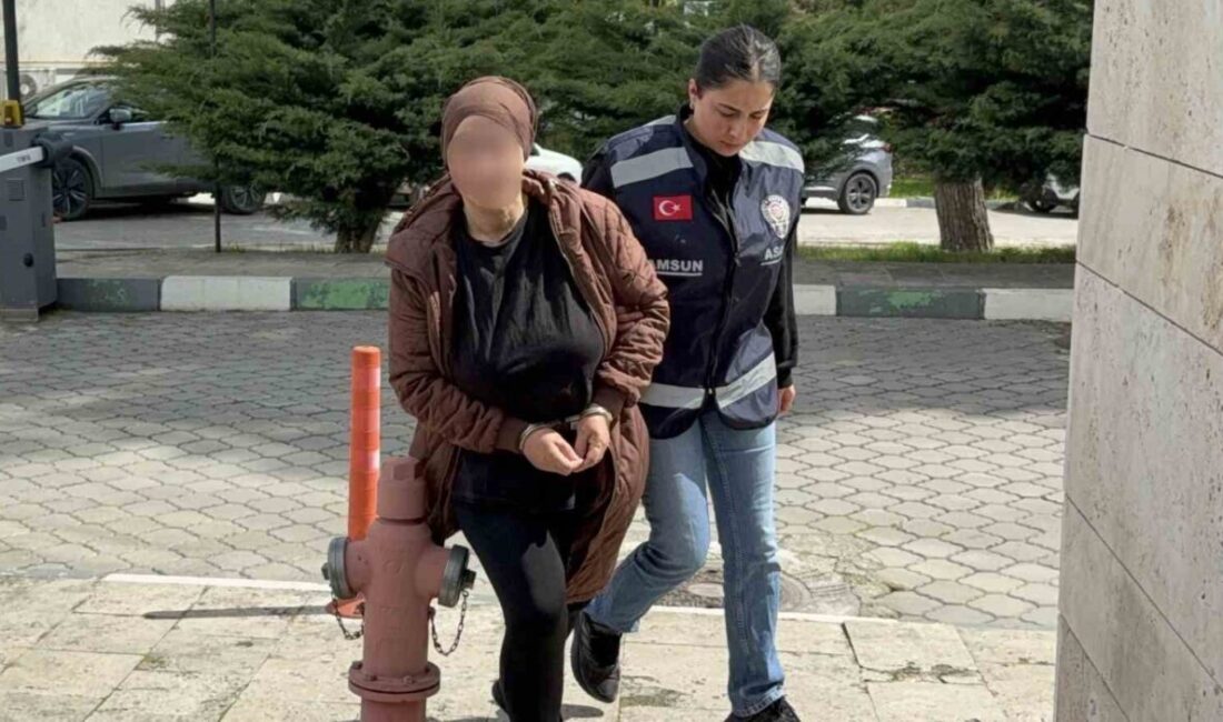 Samsun’un Canik ilçesinde bir kadın, yeğeninin evinden yaklaşık 750 bin