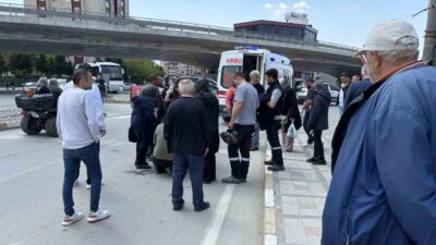 Tekirdağ’ın Kapaklı ilçesinde meydana gelen bir olayda, toprak yola dökülmesi