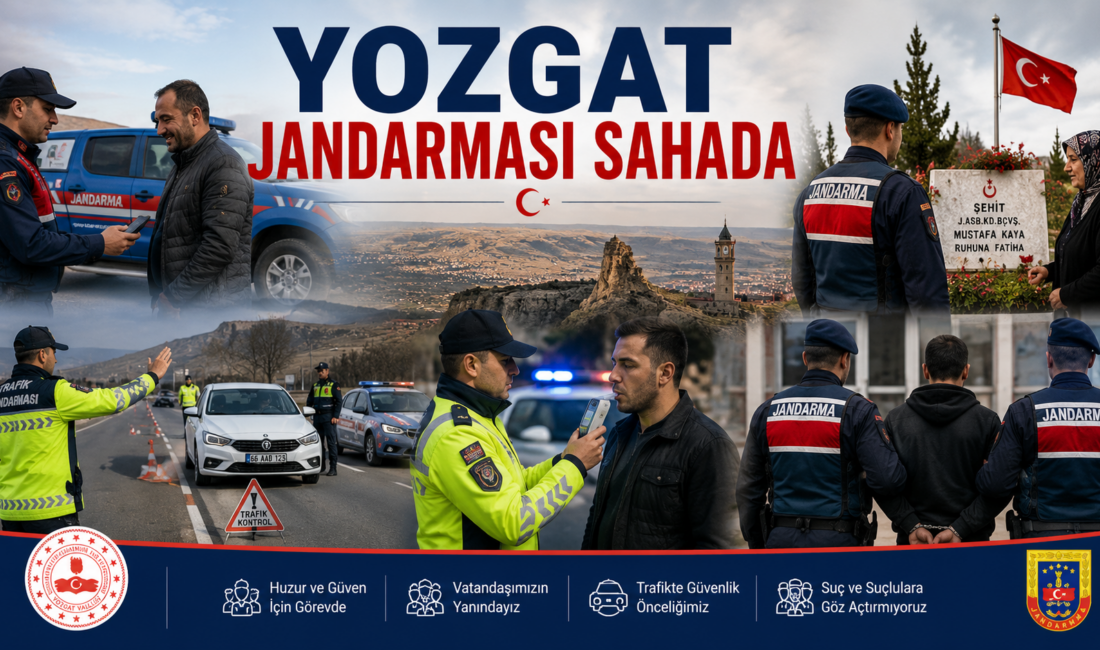Yozgat’ta Asayiş ve Trafik Denetimleri Sürüyor Yozgat İl Jandarma Komutanlığı