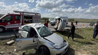 Yozgat’ın Sorgun ilçesinde meydana gelen trafik kazasında 1 kişi yaşamını