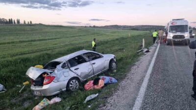 Yozgat’ın Saraykent ilçesinde meydana gelen trafik kazasında bir kişi yaşamını