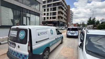 Eskişehir’de, Yenibağlar Mahallesi Bağımsız Sokak’ta bulunan 10 katlı bir binanın