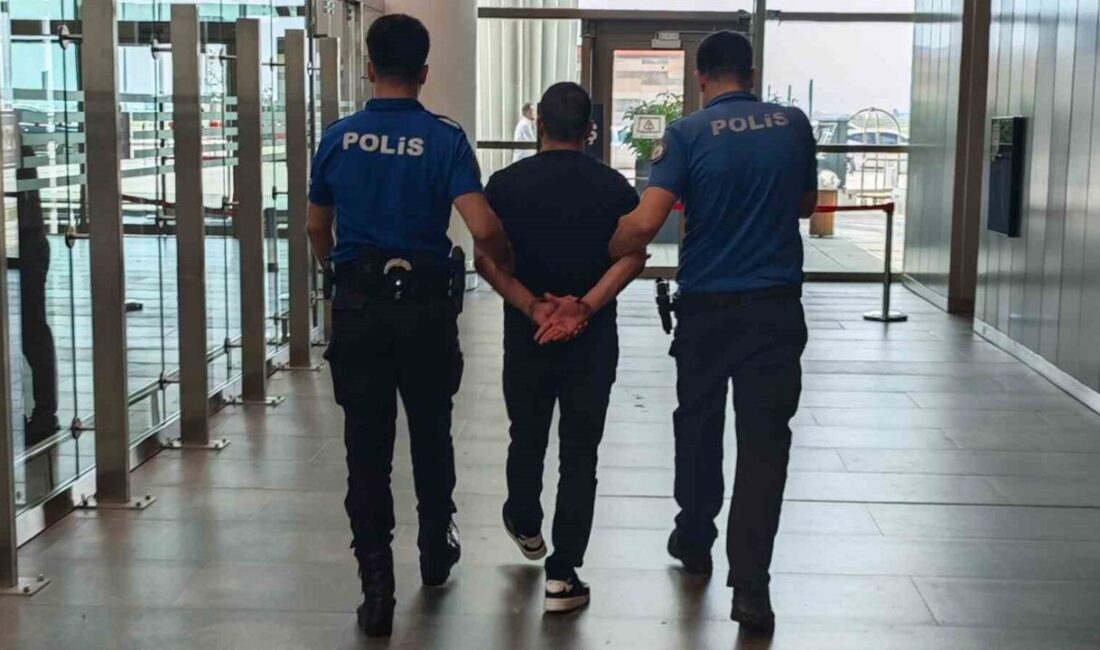 Mersin’de, mahkumiyeti kesinleşmiş 13 yıl hapis cezası bulunan bir kişi,