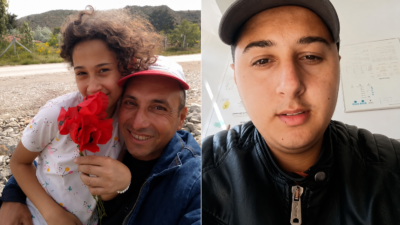 Yozgat’ın Yerköy ilçesine bağlı Çakçak köyü halkından Nuri Aykar’ın torunları,