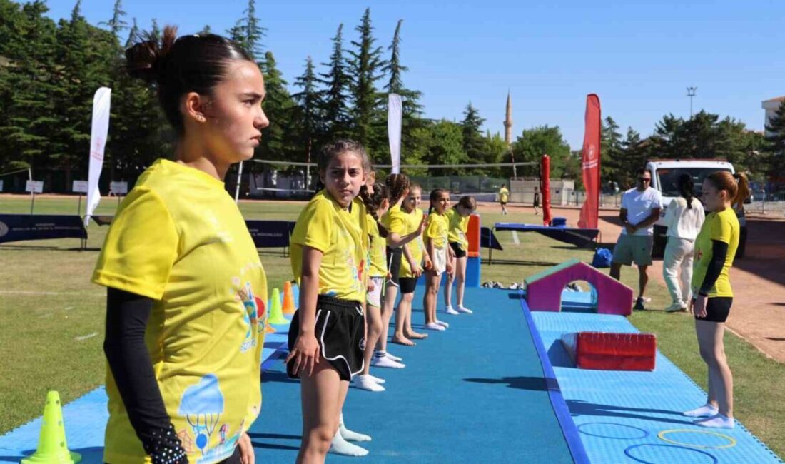 Kırşehir’de jimnastik çalışmaları, 2020 yılında 2 sporcuyla başlayıp zamanla 250