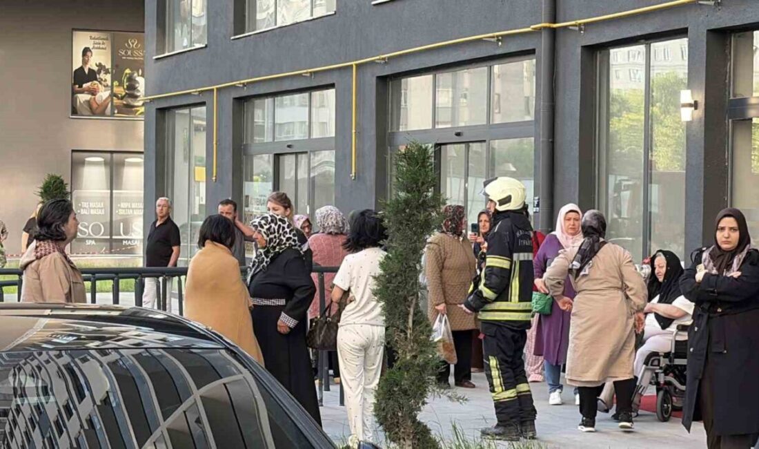 Kocasinan ilçesinde bulunan 20 katlı bir binanın yangın sensörü, Sahabiye