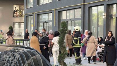 Kocasinan ilçesinde bulunan 20 katlı bir binanın yangın sensörü, Sahabiye