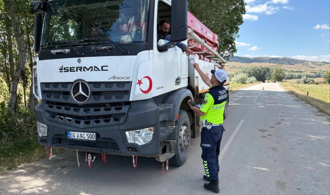 Yozgat İl Jandarma Komutanlığı ekipleri, il genelinde huzur ve güven