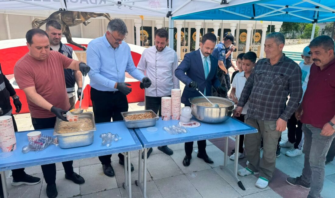 Çiçekdağı Belediye Başkanlığı tarafından, Muharrem ayının bereketini paylaşmak amacıyla ilçe
