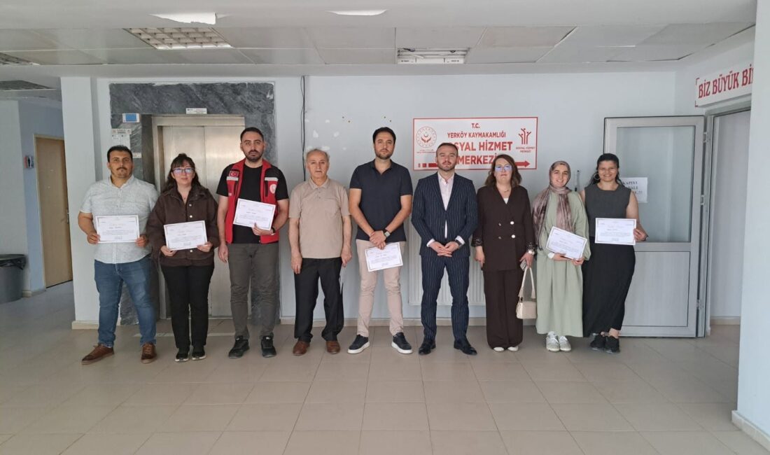 Yozgat Aile ve Sosyal Hizmetler İl Müdürlüğü’ne bağlı Yerköy Sosyal