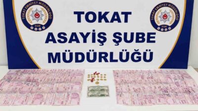 Tokat’ta bir yaşlı kadını dolandıran ve kendilerini MİT görevlisi olarak