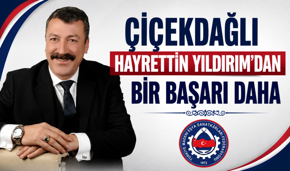 Çiçekdağı’nın Beşikli Köyü nüfusuna kayıtlı olan Hayrettin Yıldırım, Türkiye Madeni