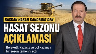 Yozgat’ta 2026 yılı hububat hasat sezonu yaklaşırken, üreticilerin mahsullerini güvenle