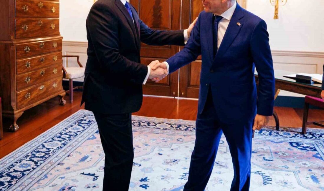 ABD Dışişleri Bakanı Marco Rubio ile Almanya Dışişleri Bakanı Johann