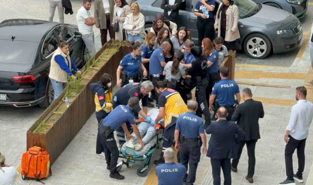 Samsun Adliyesi’ndeki kasten yaralama davası duruşmasının ardından taraflar arasında çıkan