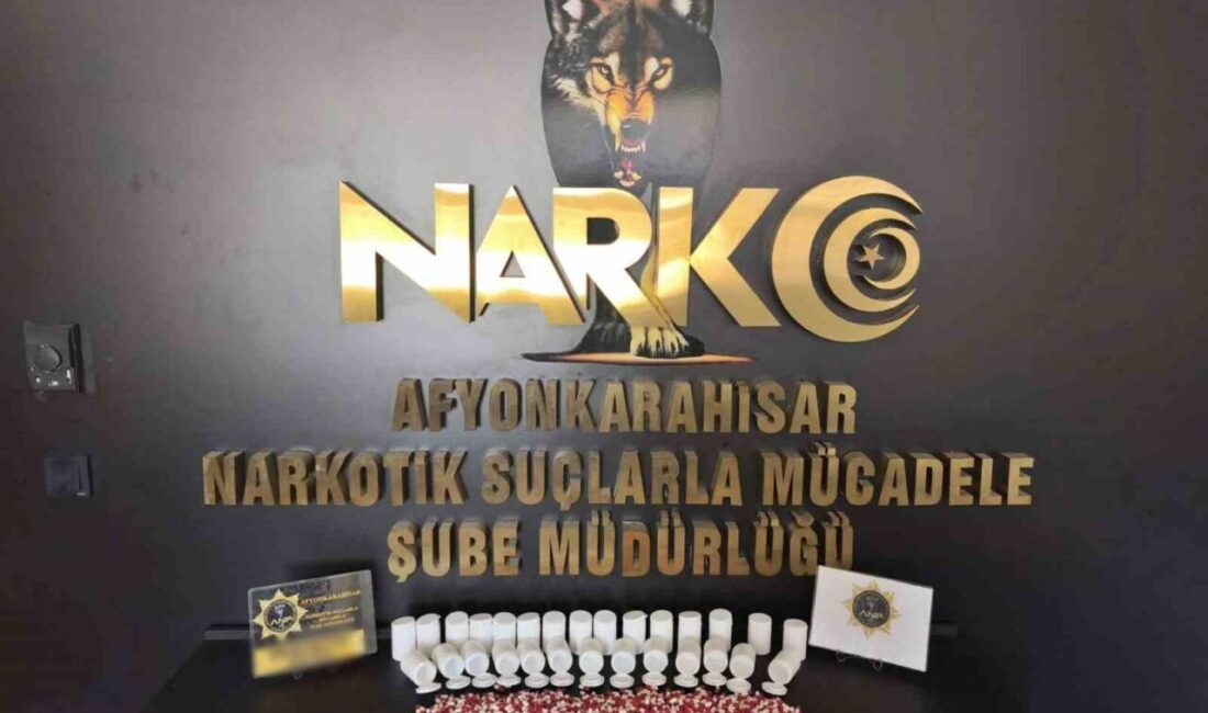 Afyonkarahisar’da emniyet güçleri tarafından gerçekleştirilen operasyonda 1 kişi tutuklandı ve