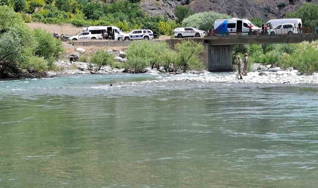 Bingöl’ün Genç ilçesinde, akıntıya kapılarak kaybolan kişinin arama çalışmaları hala