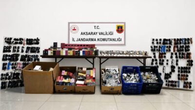 Aksaray ilinde jandarma, kaçakçılara yönelik operasyon düzenleyerek 25 milyon lira