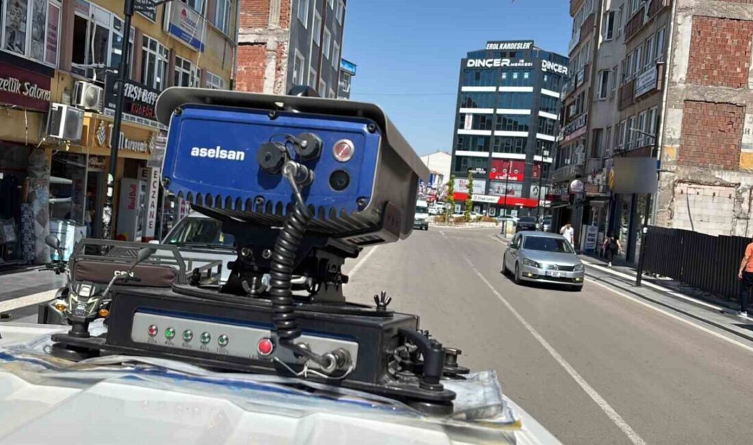 Aksaray Emniyet Müdürlüğü, şehir merkezinde, son teknolojiye sahip Mobil Plaka