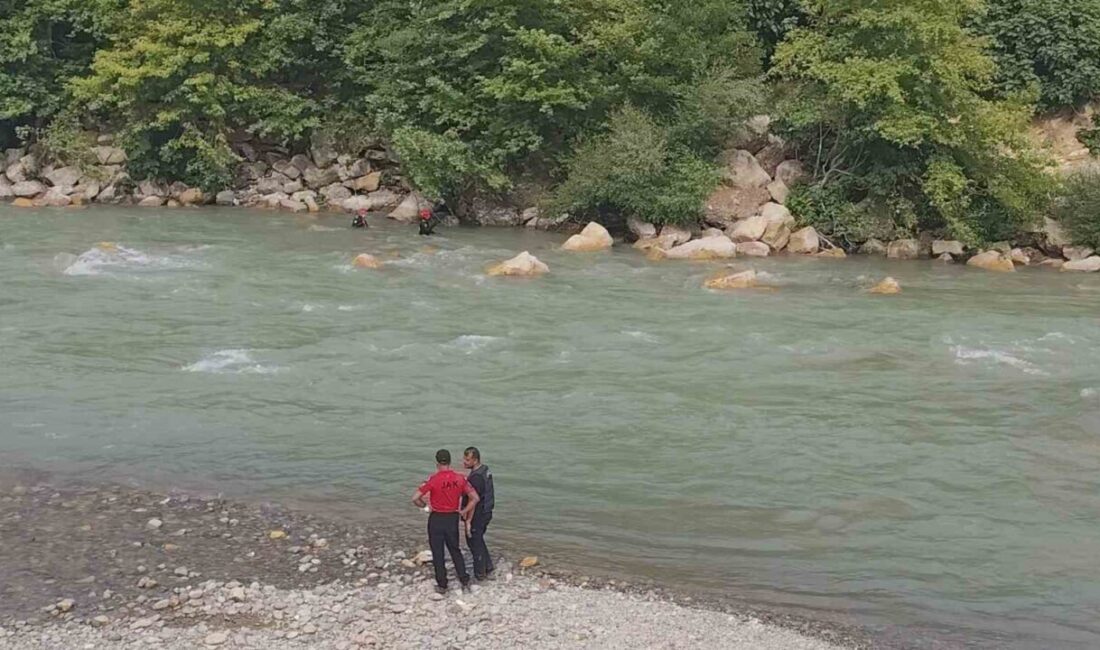 Manavgat ilçesinde serinlemek amacıyla Alara Çayı’na giren ve akıntıya kapılarak