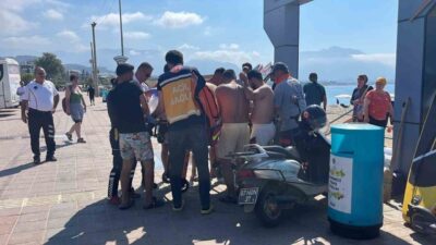 Alanya ilçesinde, denizde boğulma tehlikesi geçiren 66 yaşındaki bir vatandaş,