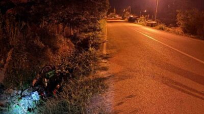 Türkobası köyünde yaşanan trafik kazasında motosiklet sürücüsü ağır yaralandı. Olay,