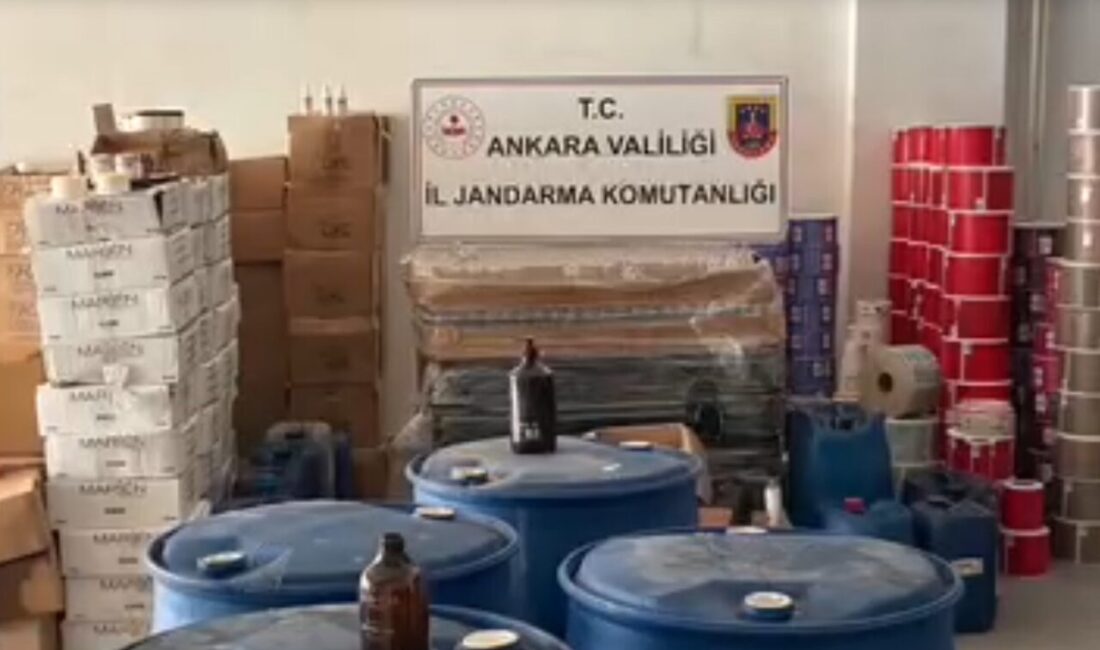 Ankara’da gerçekleştirilen bir operasyonda, yaklaşık 10 milyon lira değerinde sahte