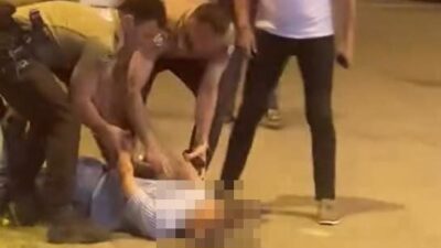 Ankara’nın Yenimahalle ilçesinde, sallama bıçakla bir kişiyi kovalayan ve sonrasında