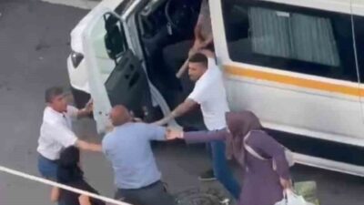 Pursaklar ilçesinde, Merkez Mahallesi Salı Pazarı önünde geçen olayda, bir
