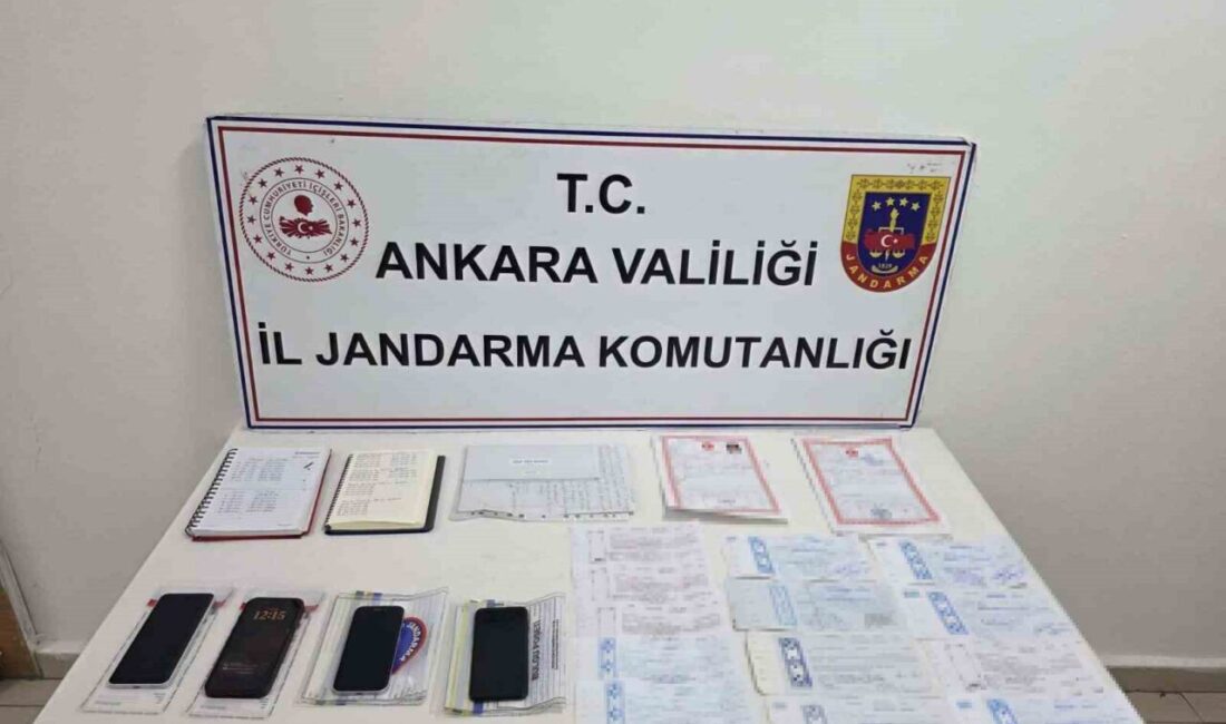 Ankara’da tefecilik yapan bir suç örgütüne yapılan operasyonda 5 kişi