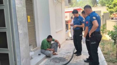 Antalya’da, psikolojik sorunları olduğu iddia edilen bir birey, kendisini eve