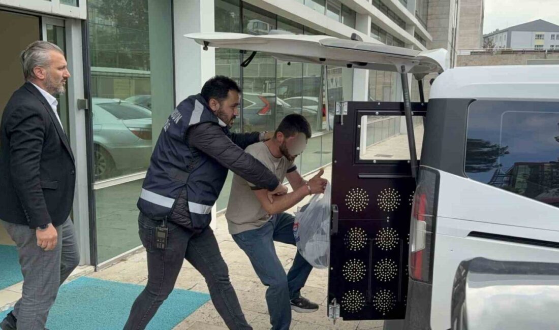 Samsun’un İlkadım ilçesinde bir kadına şiddet uyguladığı ve polislere direndiği