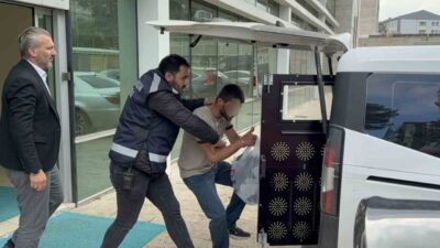 Samsun’un İlkadım ilçesinde bir kadına şiddet uyguladığı ve polislere direndiği