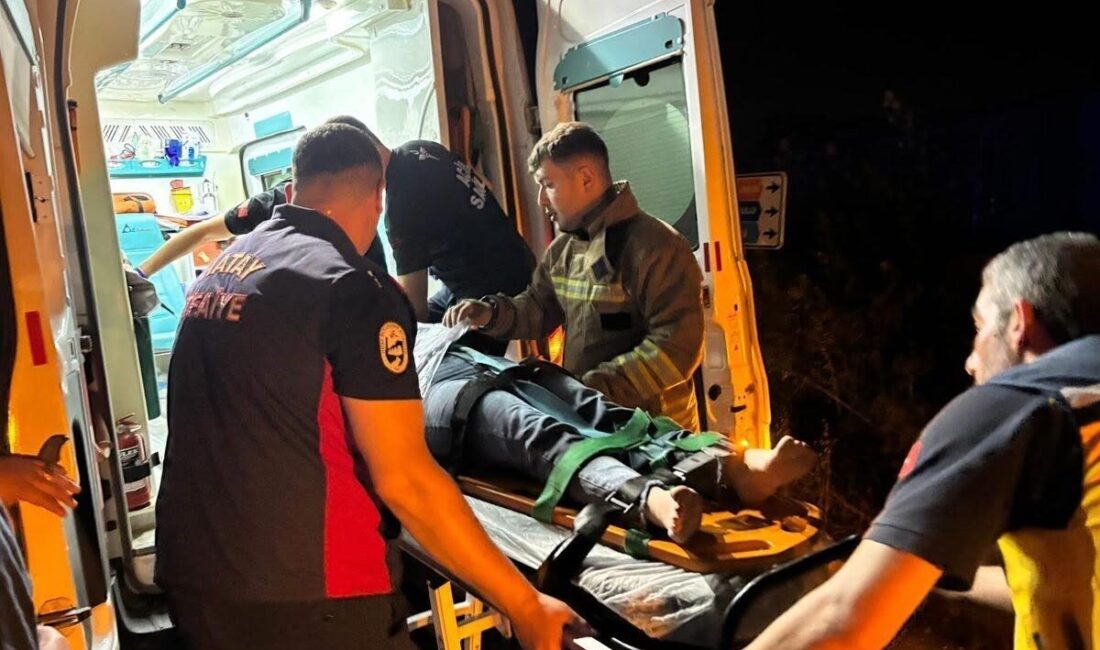 Hatay’ın Antakya ilçesine bağlı Dikmece Mahallesi’nde meydana gelen trafik kazasında