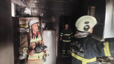 Antakya ilçesine bağlı Serinyol Mahallesi’nde bulunan bir müstakil evde çıkan
