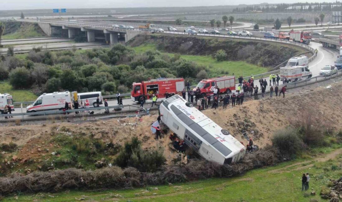 Adli Tıp Kurumu’ndan Antalya’nın Döşemealtı ilçesinde meydana gelen yolcu otobüsü
