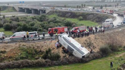 Adli Tıp Kurumu’ndan Antalya’nın Döşemealtı ilçesinde meydana gelen yolcu otobüsü