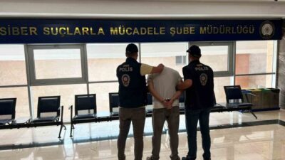 Antalya’da, Siber Suçlarla Mücadele Şube Müdürlüğü ekipleri tarafından aranan ve