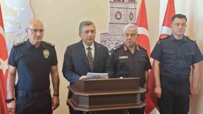 Antalya Valisi Hulusi Şahin, mayıs ayı güvenlik ve asayiş verilerini