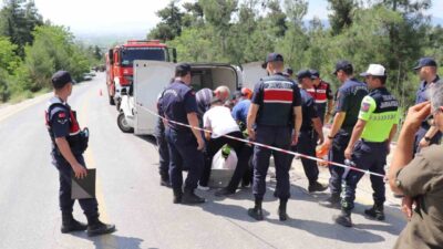 Denizli’nin Honaz ilçesinde, babasının hayvanlara yem götürmek için evden ayrıldıktan