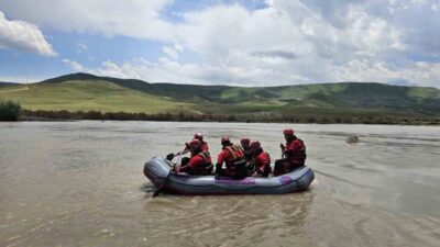 Horasan ilçesinde Aras Nehri’nde akıntıya kapılarak kaybolan 17 yaşındaki çobanın