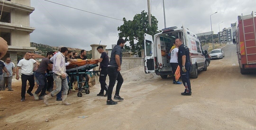 Antalya’nın Kepez ilçesinde bir inşaatta meydana gelen olayda müteahhit ağır