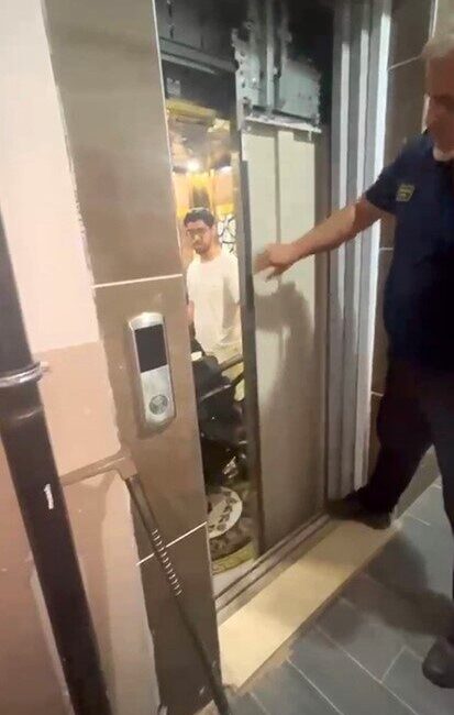 Kahta ilçesinde bir öğrenci, üniversite sınavına yetişmek için evinden çıktığı