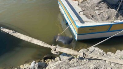 Samandağ ilçesinde, Asi Nehri’nin denize karıştığı noktada bir erkek cesedi