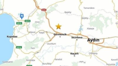 Aydın ilinde yaşanan 3.9 büyüklüğündeki deprem Afet ve Acil Durum